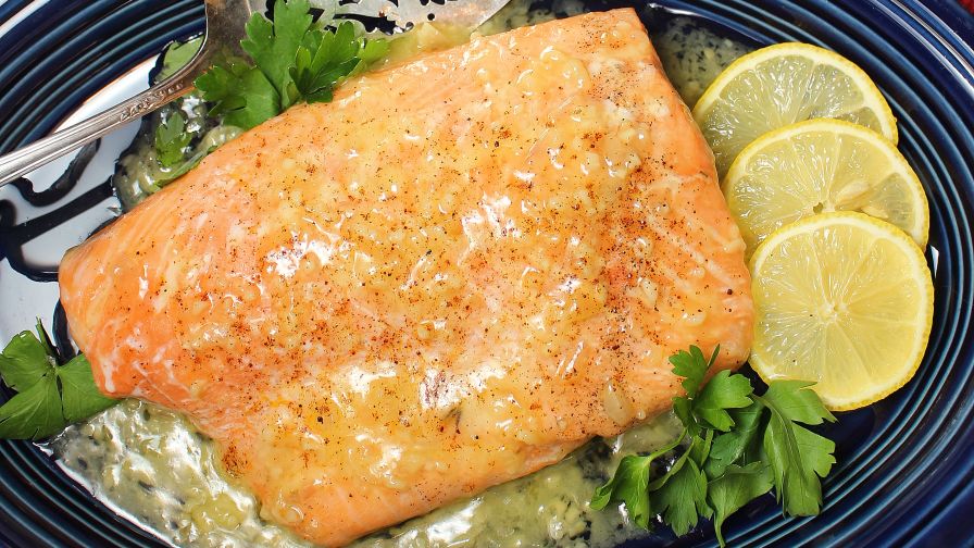 orange roughy with citrus sauce